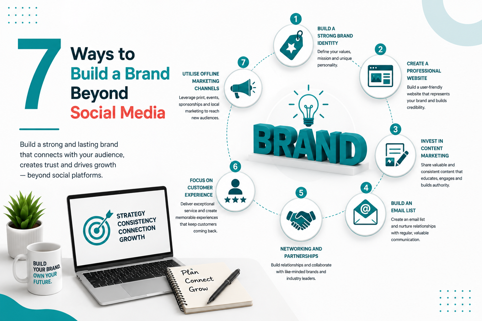 7 Ways to Build a Brand Beyond Social Media